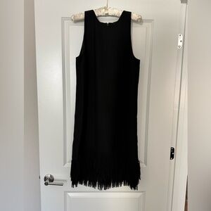 Black cocktail dress